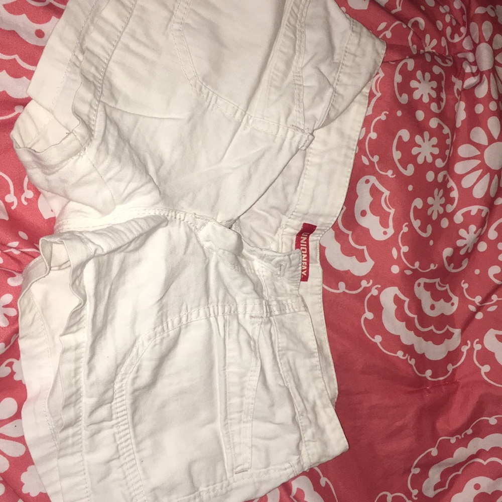 White shorts